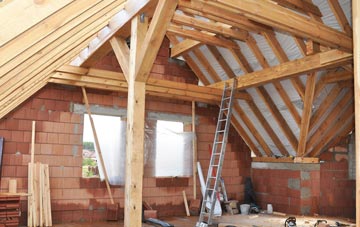 Pentre Ty Gwyn attic trusses